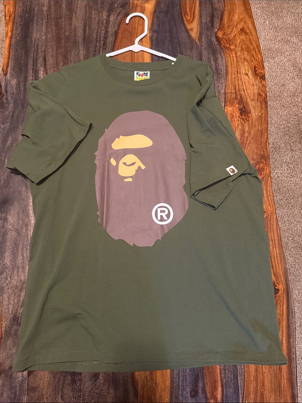 Olive Green Graphic Tee